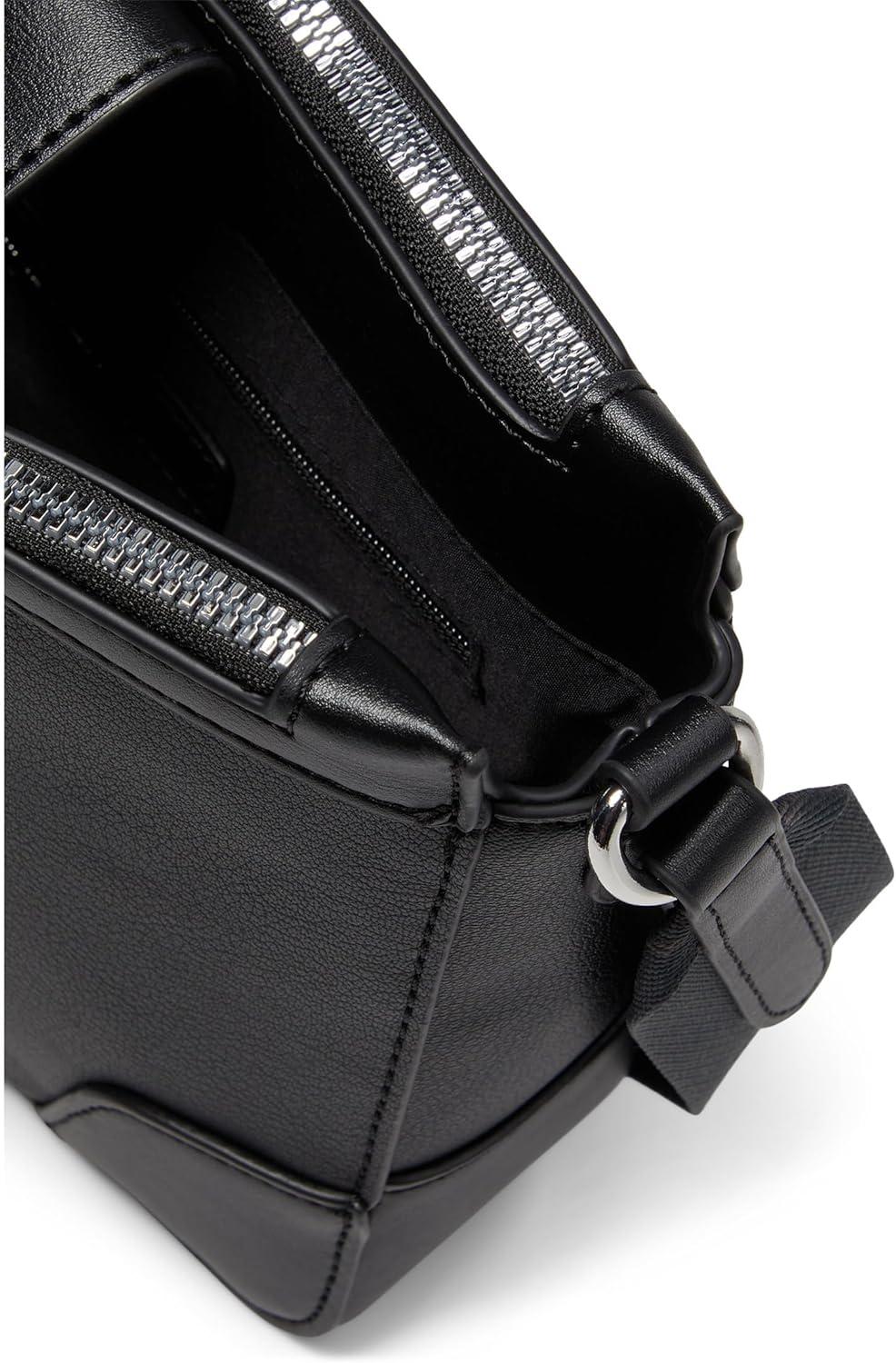 image:imageNine West womens Ellis Double Zip CrossbodyBlack