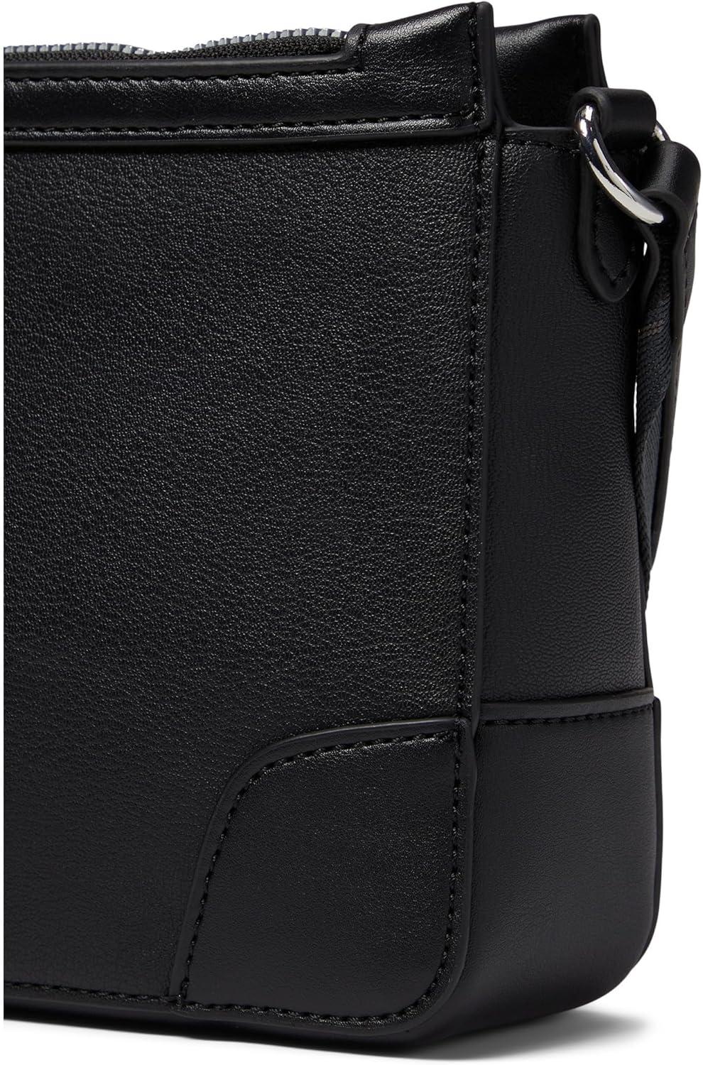 image:imageNine West womens Ellis Double Zip CrossbodyBlack