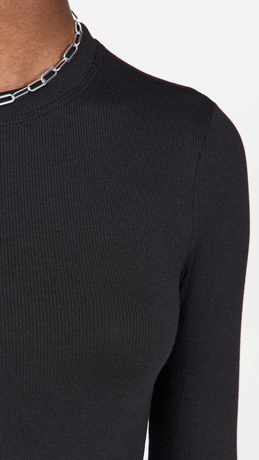 image:imageSPLITS59 Womens Louise Rib Long SleeveBlack