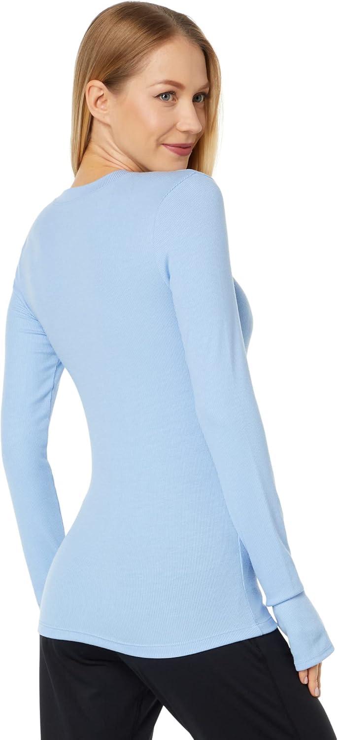 image:imageSPLITS59 Womens Louise Rib Long SleeveSkylight