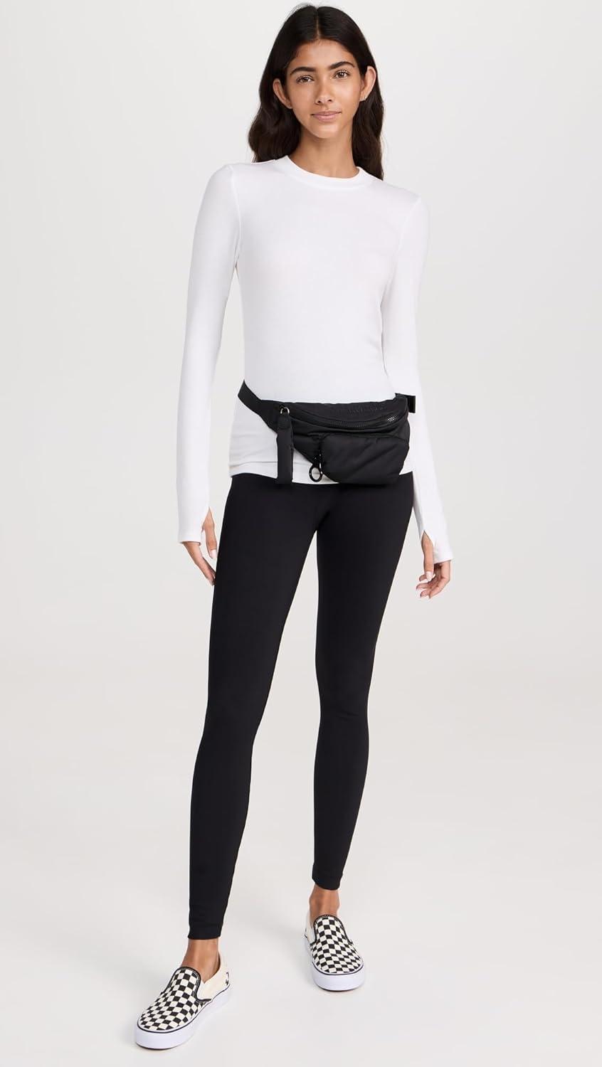image:imageSPLITS59 Womens Louise Rib Long SleeveWhite