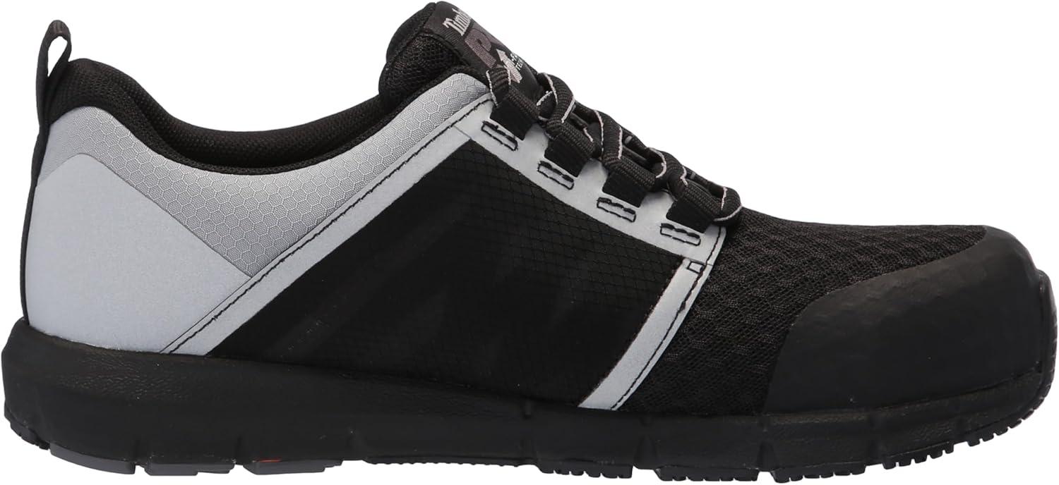image:imageTimberland PRO Womens Radius Composite Safety Toe Work ShoesBlackSilver 1