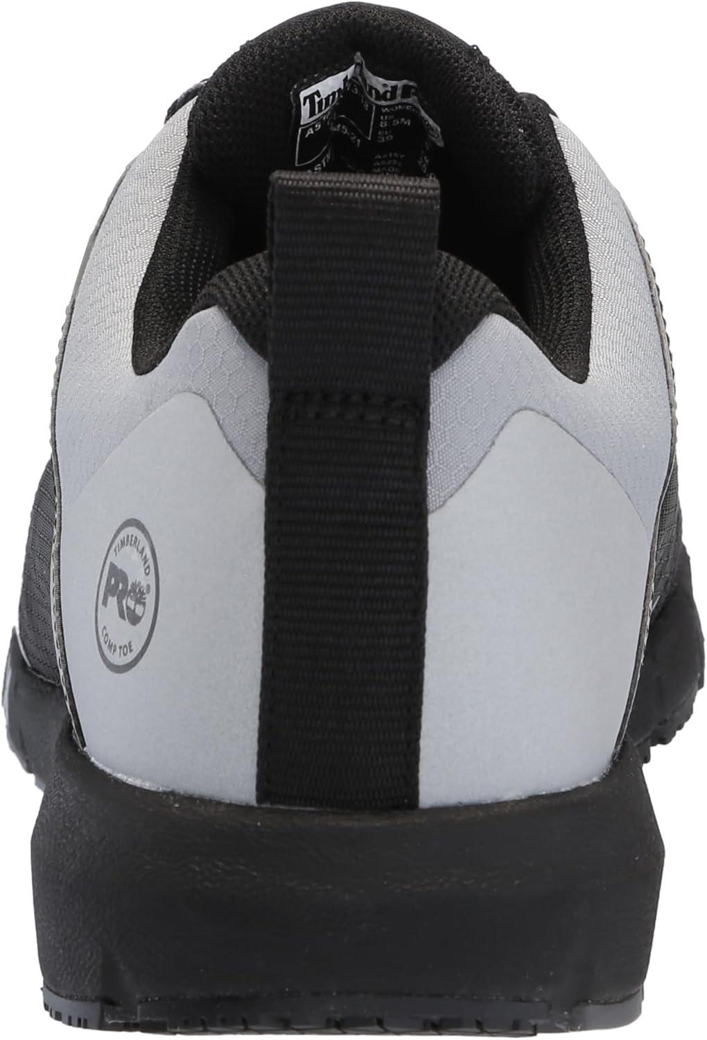 image:imageTimberland PRO Womens Radius Composite Safety Toe Work ShoesBlackSilver 1