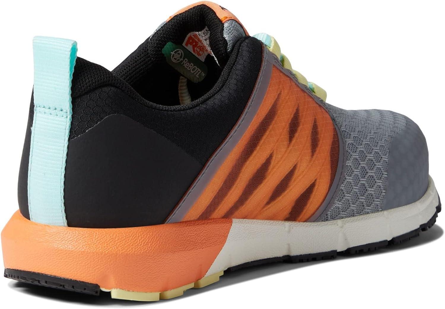 image:imageTimberland PRO Womens Radius Composite Safety Toe Work ShoesGreyBlackOrange
