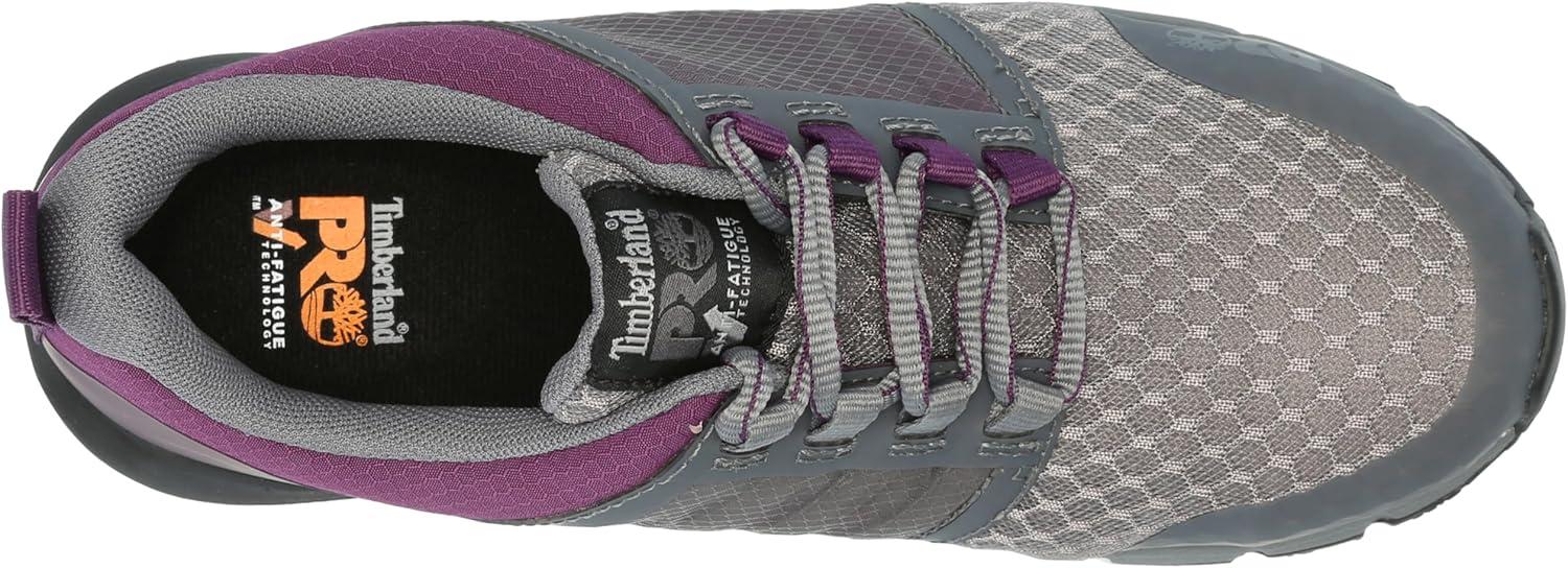 image:imageTimberland PRO Womens Radius Composite Safety Toe Work ShoesGreyPurple