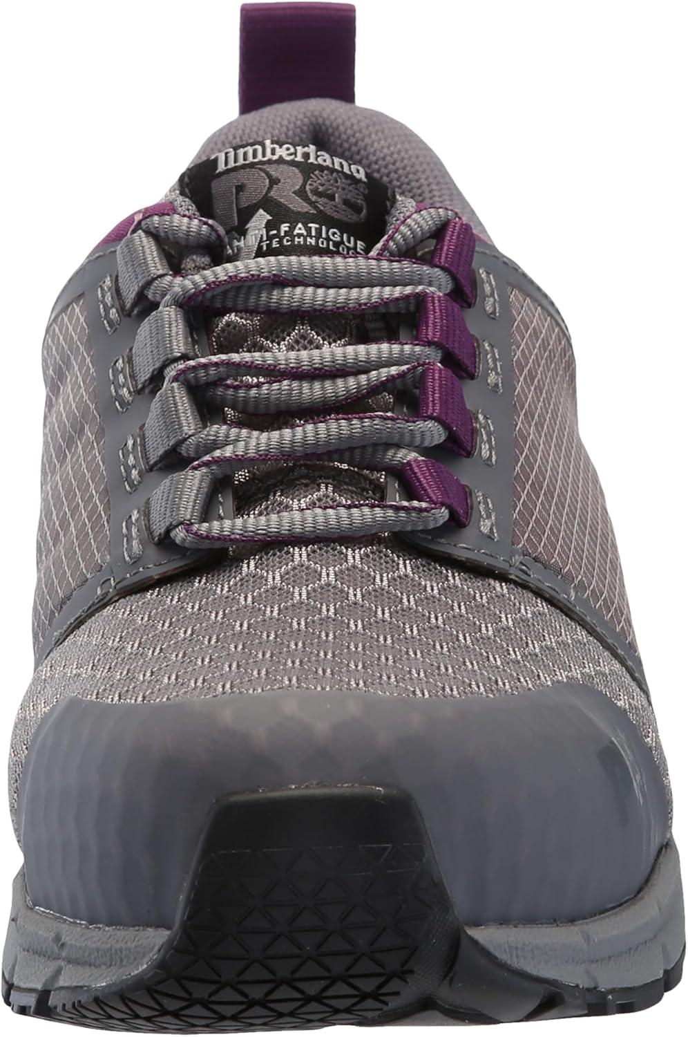 image:imageTimberland PRO Womens Radius Composite Safety Toe Work ShoesGreyPurple