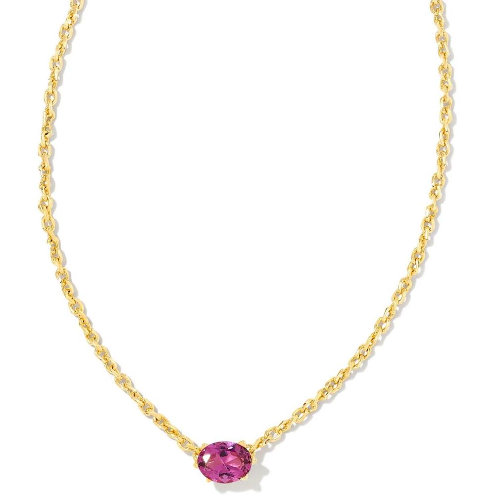 image:imageKendra Scott Cailin Pendant Necklace Fashion Jewelry for WomenGOLD PURPLE CRYSTAL