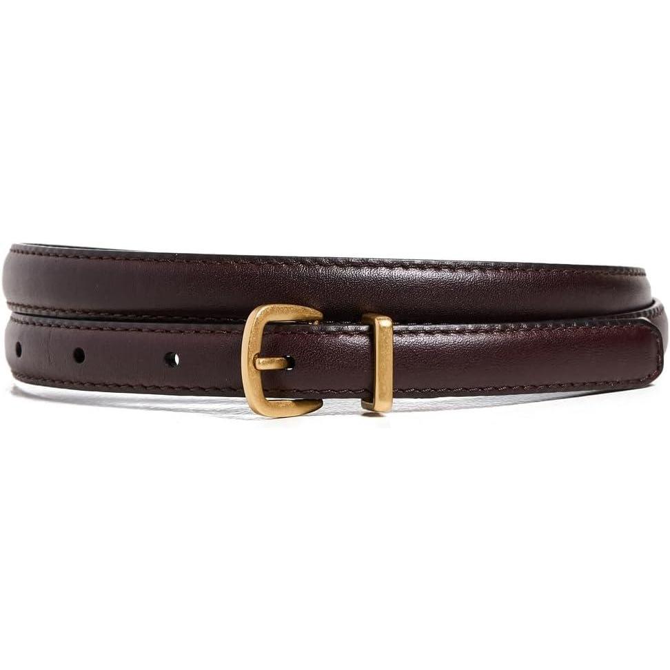 image:imageMadewell Womens Skinny Essentials BeltDark Carob