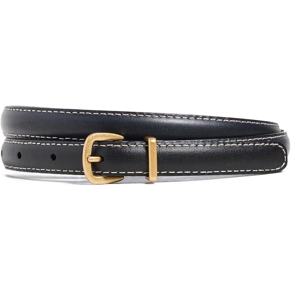 image:imageMadewell Womens Skinny Essentials BeltTrue Black
