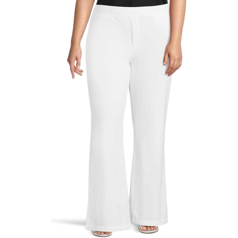 image:imageMododoc Womens Long Straight Leg Pants White