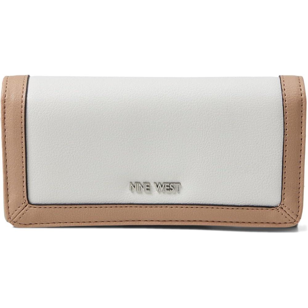 image:imageNine West Womens Zuri Slg Check SecWhite Multi