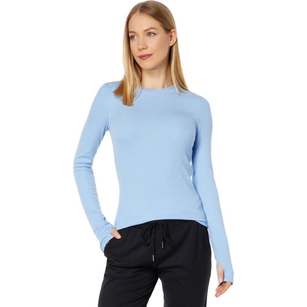 image:imageSPLITS59 Womens Louise Rib Long SleeveSkylight