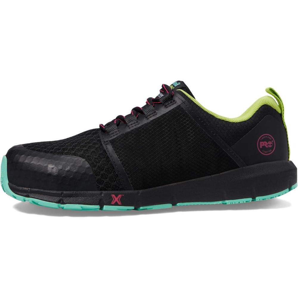image:imageTimberland PRO Womens Radius Composite Safety Toe Work ShoesBlackMulti 1