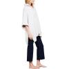 Barefoot Dreams womens Cozychic Shawl Collar Poncho(Stone)