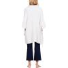 Barefoot Dreams womens Cozychic Shawl Collar Poncho(Stone)