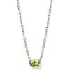 RHODIUM - LIGHT GREEN CRYSTAL