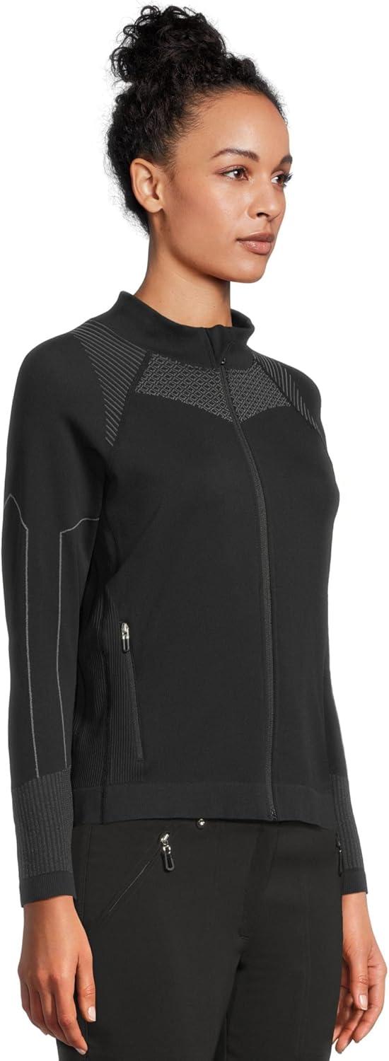 image:imageJamie Sadock womens Full Zip Sweater JacketBlack