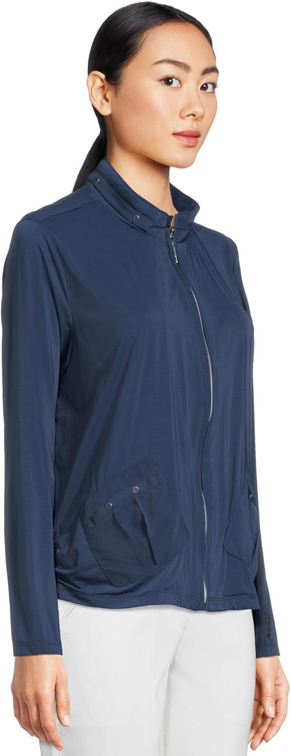 image:imageJamie Sadock womens Sunsense 35 Spf Lightweight Full Zip JacketMoonlit