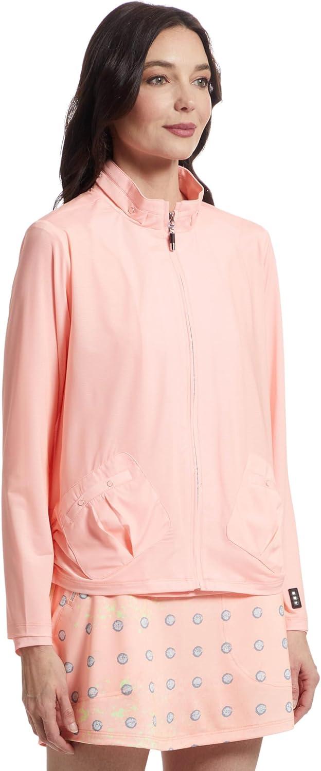 image:imageJamie Sadock womens Sunsense 35 Spf Lightweight Full Zip JacketShell