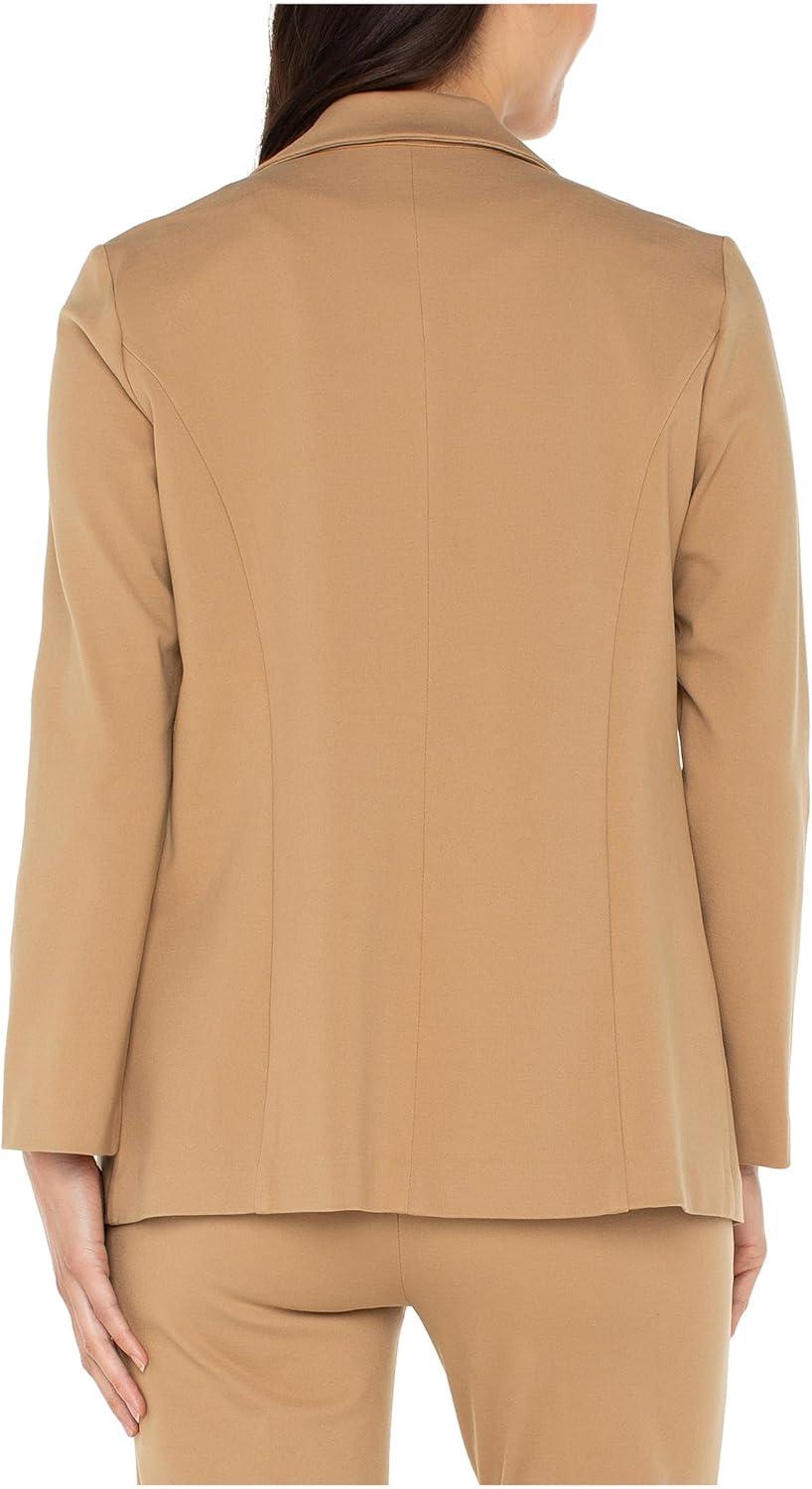 image:imageLiverpool Womens Boyfriend Blazer with Princess DartsDesert Camel
