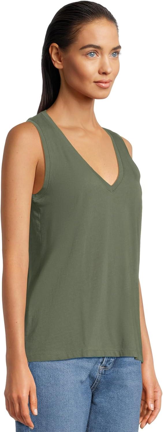 image:imageMadewell Womens Northside Vneck TankForaged Green