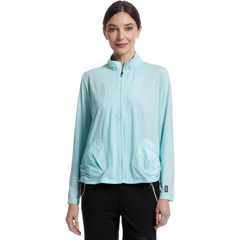 image:imageJamie Sadock womens Sunsense 35 Spf Lightweight Full Zip JacketBaby