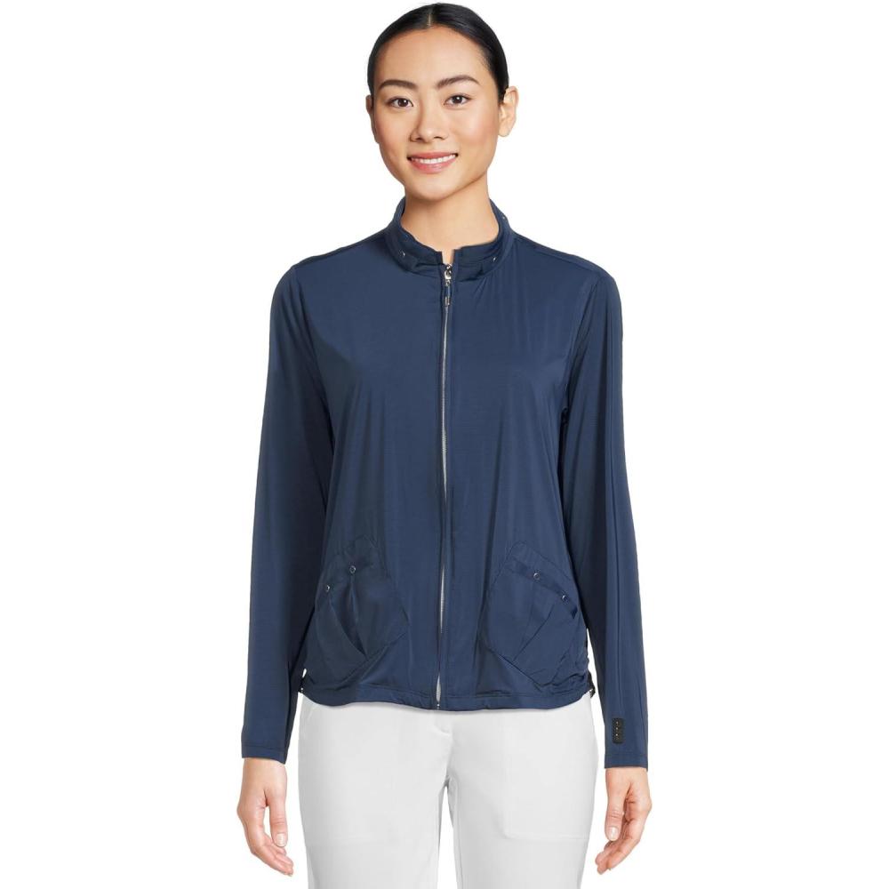image:imageJamie Sadock womens Sunsense 35 Spf Lightweight Full Zip JacketMoonlit