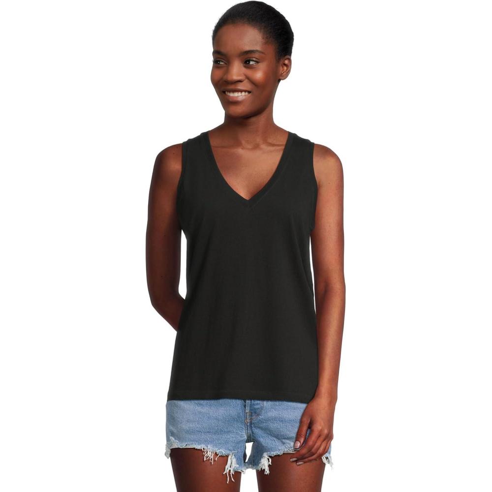 image:imageMadewell Womens Northside Vneck TankJet Black
