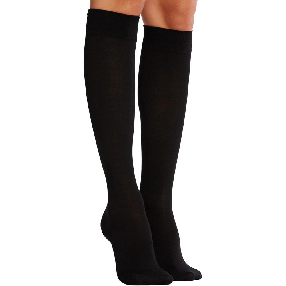 image:imageWolford Womens Merino KneeHighsBlack