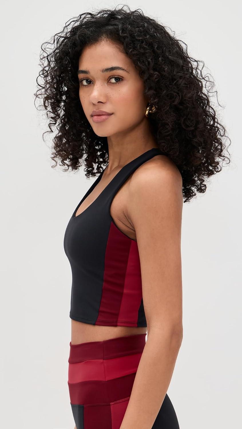 image:imageBeach Riot Womens Active TopRedwood Colorblock