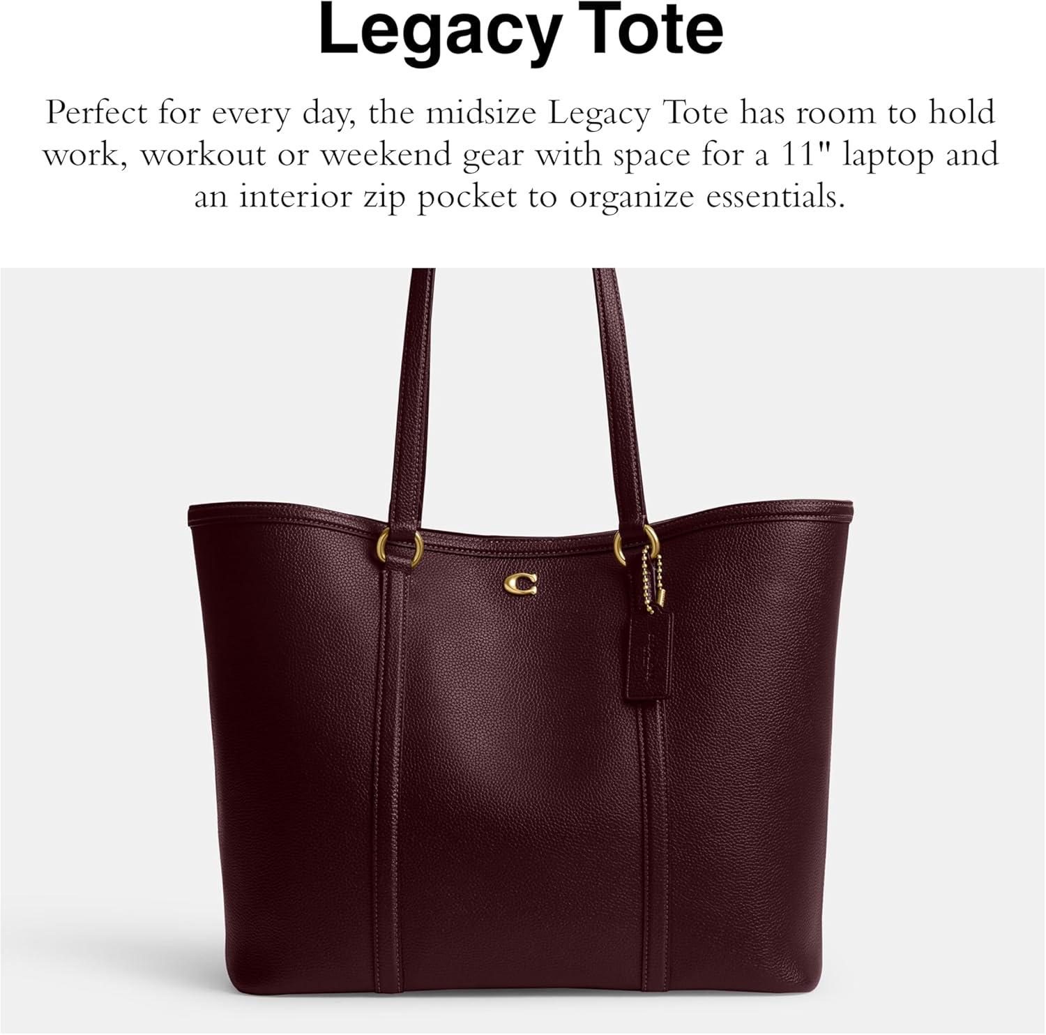 image:imageCoach Small Legacy ToteB4Merlot