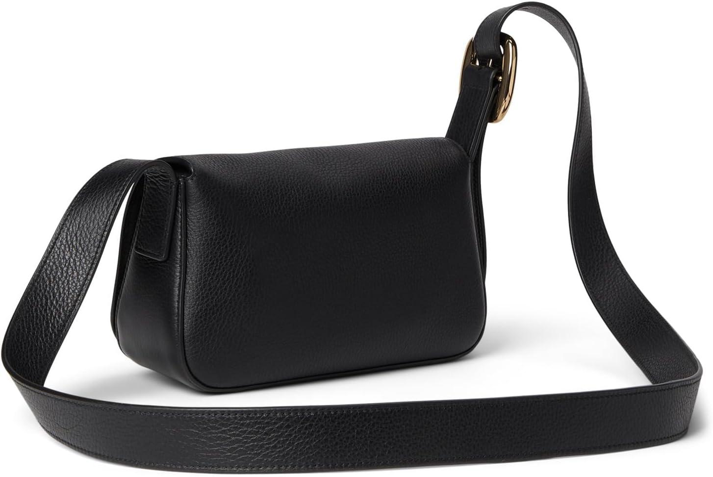 image:imageMadewell Womens The Sculptural Buckle Crossbody Bag True Black One Size One Size