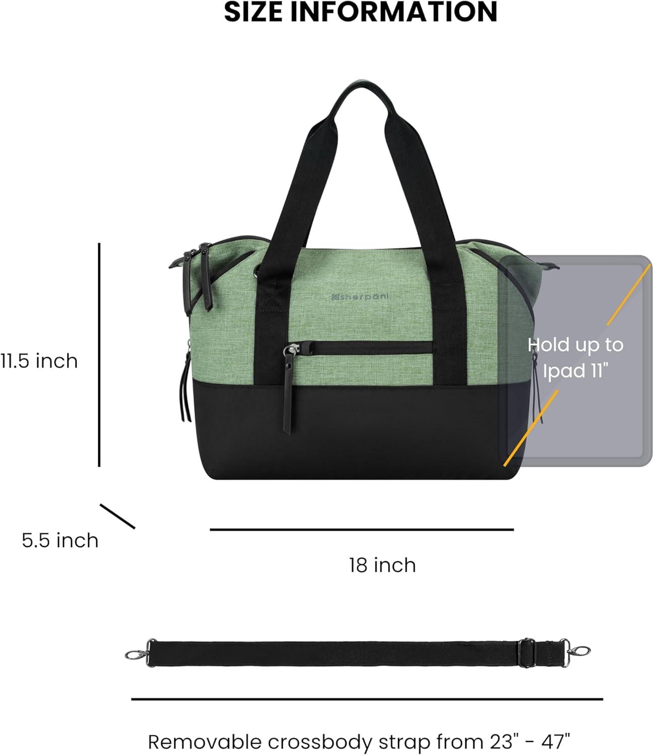 image:imageSherpani Eclipse Anti Theft Tote Bag Travel Crossbody Bag Teacher Tote 12L Shoulder Purse Handbags for WomenBasil Pro
