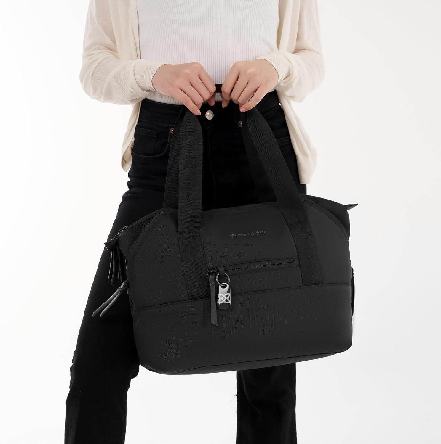 image:imageSherpani Eclipse Anti Theft Tote Bag Travel Crossbody Bag Teacher Tote 12L Shoulder Purse Handbags for WomenCarbon Lite