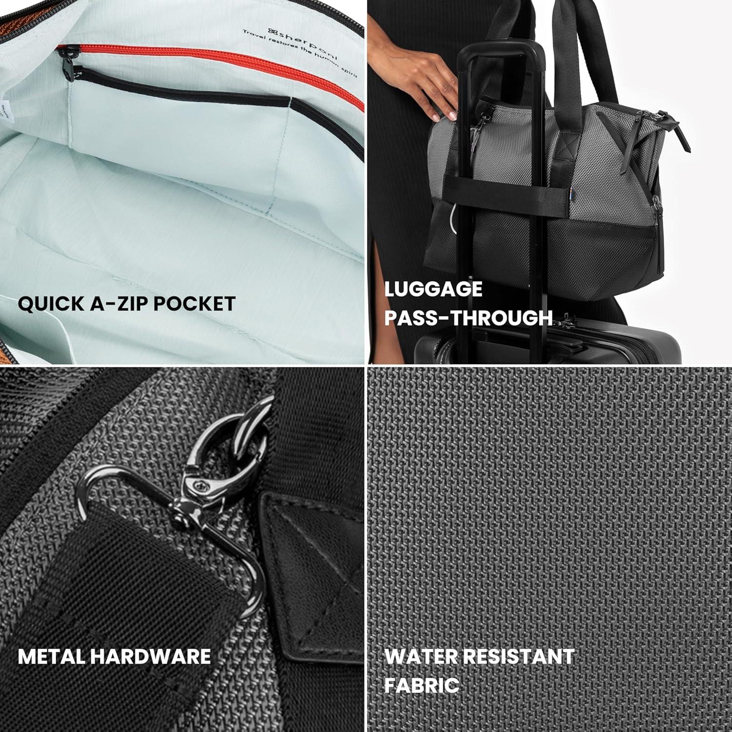image:imageSherpani Eclipse Anti Theft Tote Bag Travel Crossbody Bag Teacher Tote 12L Shoulder Purse Handbags for WomenGranite