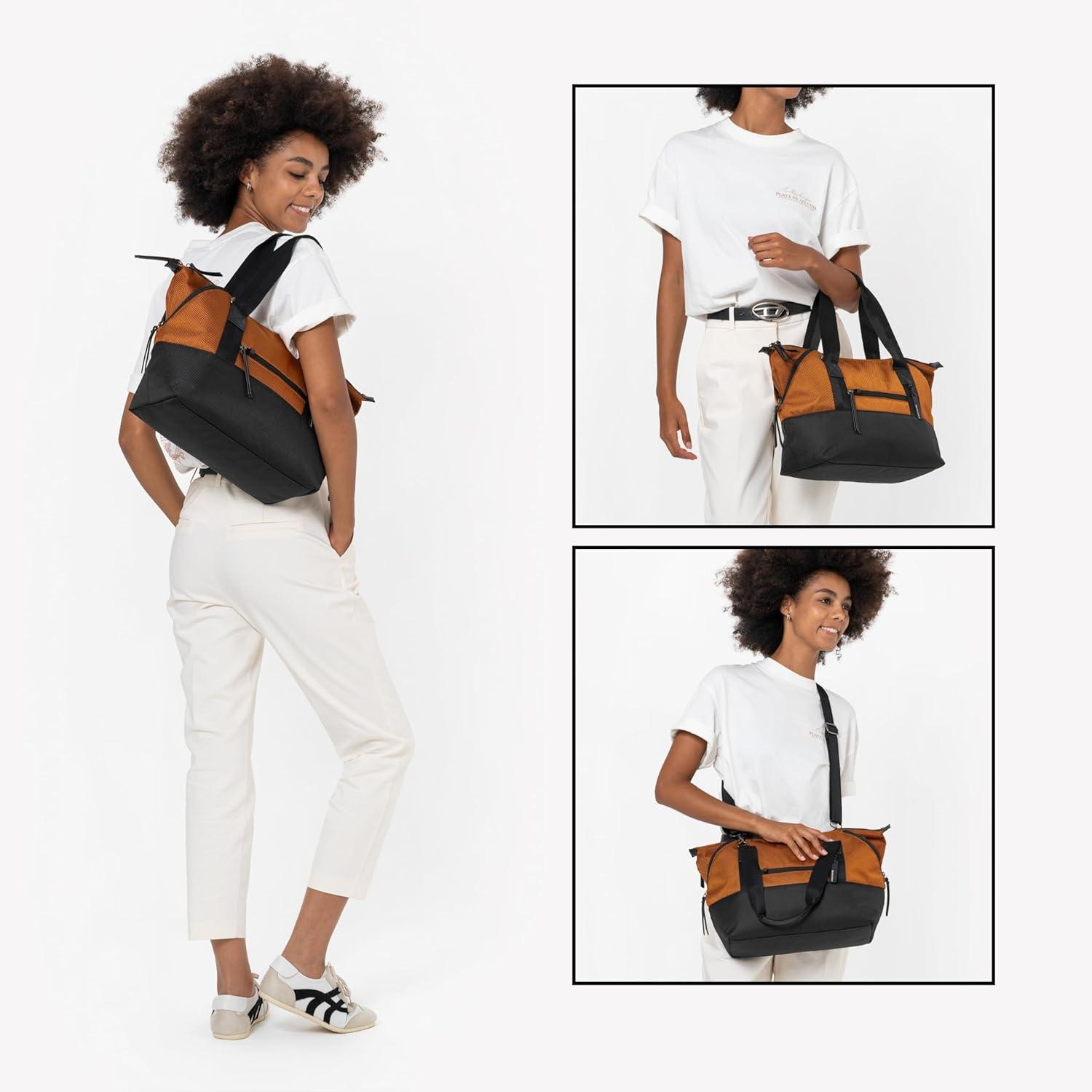 image:imageSherpani Eclipse Anti Theft Tote Bag Travel Crossbody Bag Teacher Tote 12L Shoulder Purse Handbags for WomenMorocco