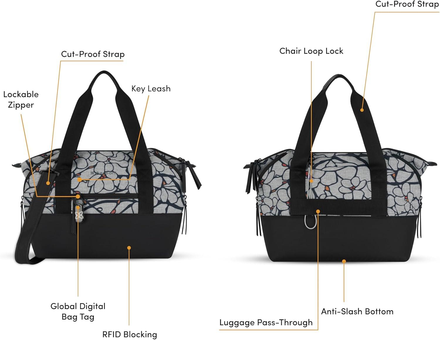 image:imageSherpani Eclipse Anti Theft Tote Bag Travel Crossbody Bag Teacher Tote 12L Shoulder Purse Handbags for WomenSakura Lite