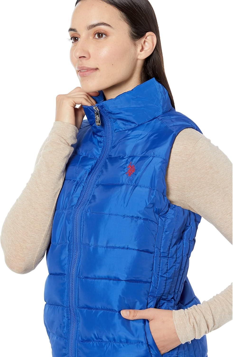 image:imageUS POLO ASSN Cozy Fur Lined VestParisian Blue