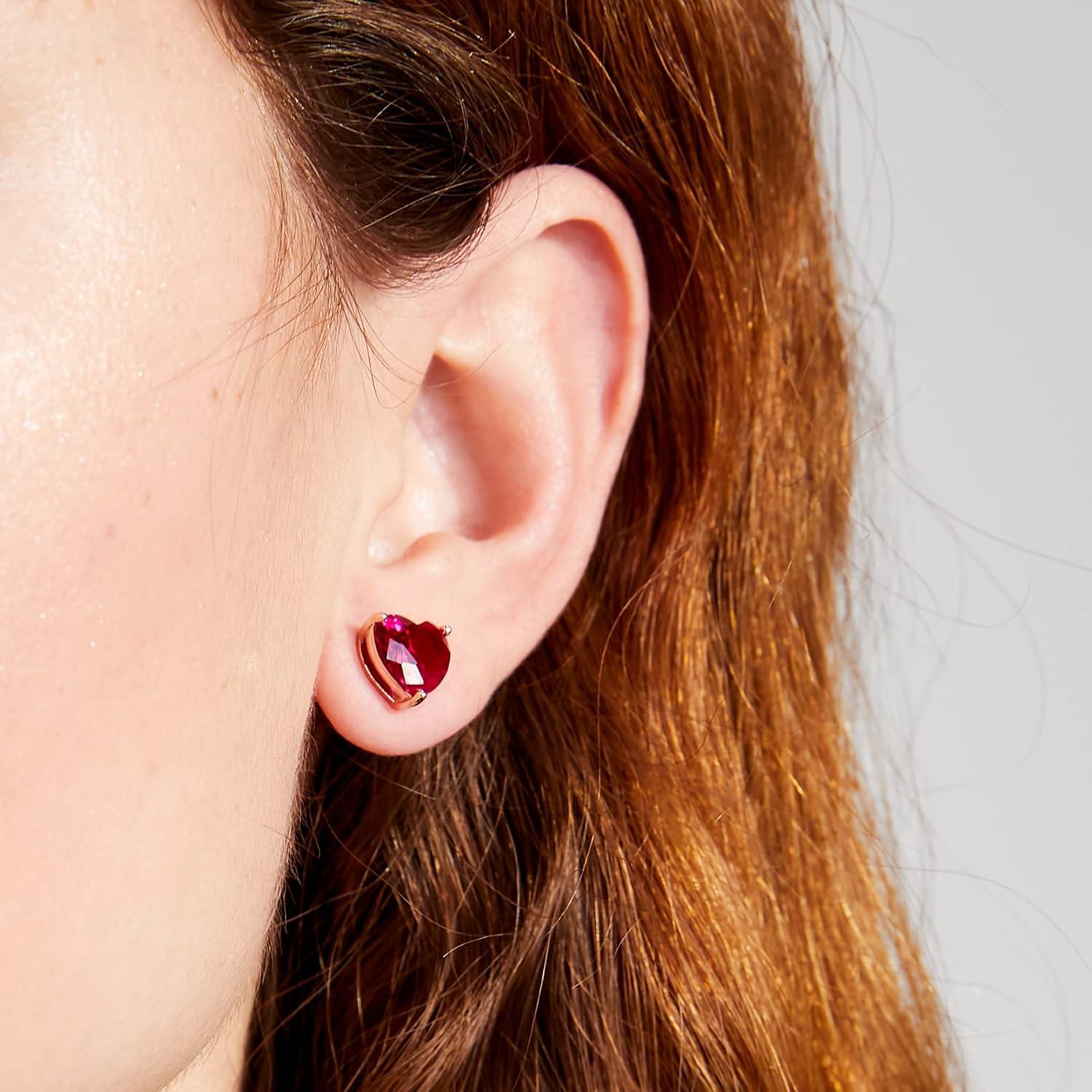 image:imagekate spade new york My Love Heart StudsRed