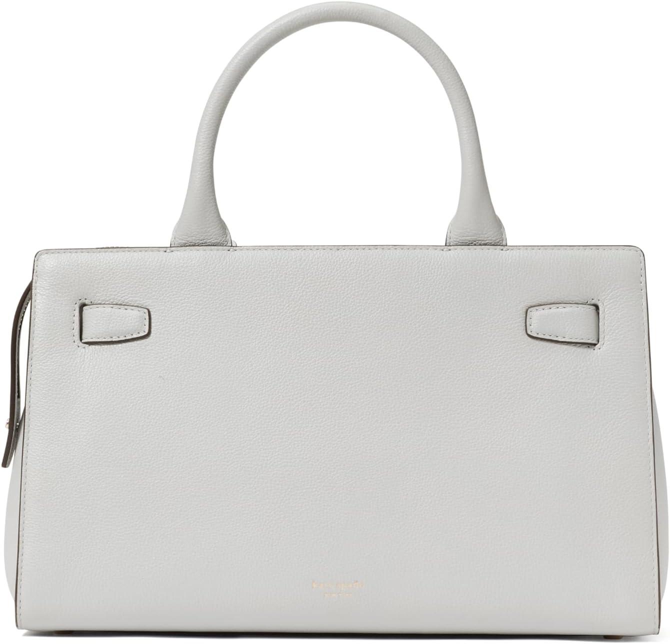 image:imagekate spade new york womens Deco Pebbled Leather Medium SatchelStone Path