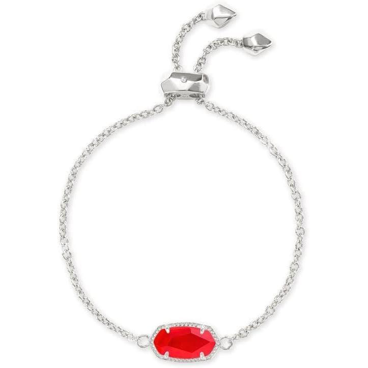 image:imageKendra Scott Elaina Adjustable Chain Bracelet for Women Fashion Jewelry GoldPlatedRHODIUM RED ILLUSION