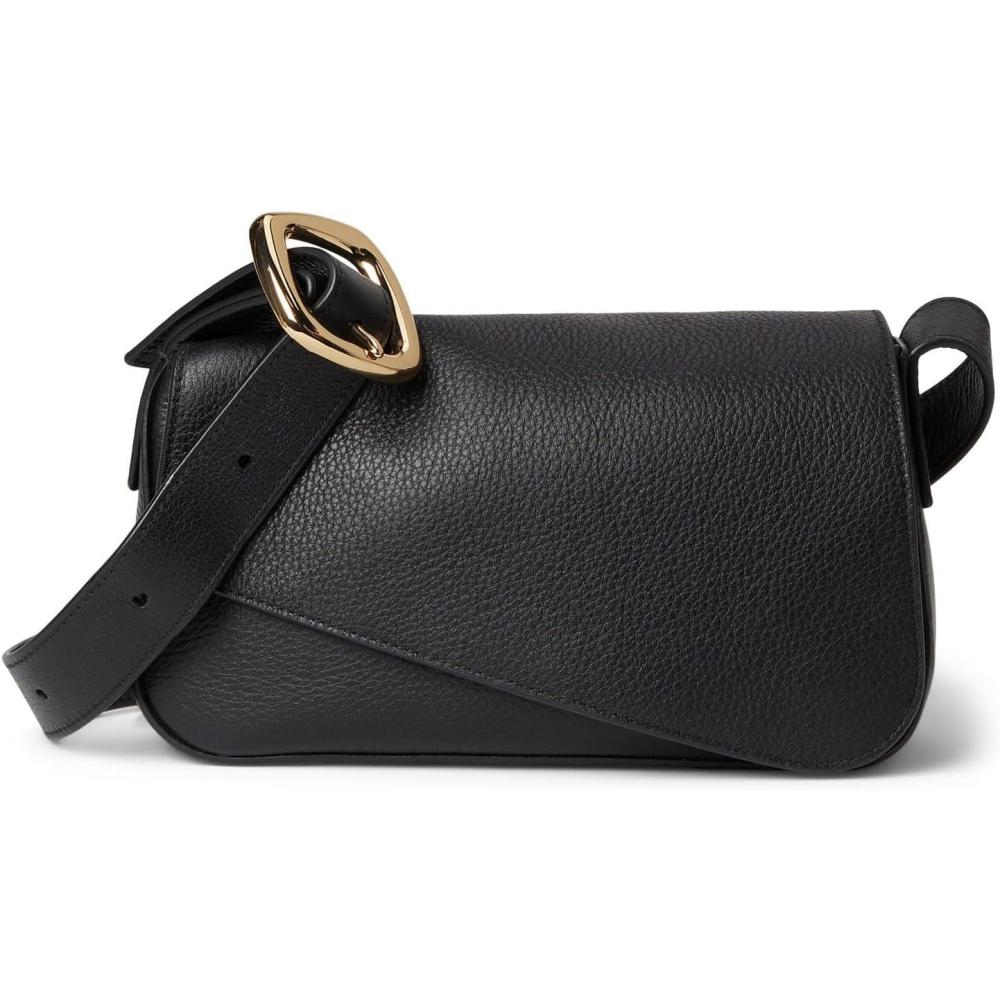 image:imageMadewell Womens The Sculptural Buckle Crossbody Bag True Black One Size One Size