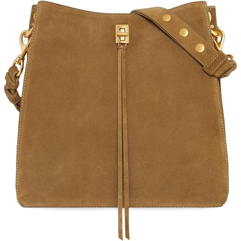 image:imageRebecca Minkoff Darren Shoulder Bag Versatile Leather Purse for Women Fashion Leather Handbag Adjustable Shoulder Strap Womens Shoulder Handbags