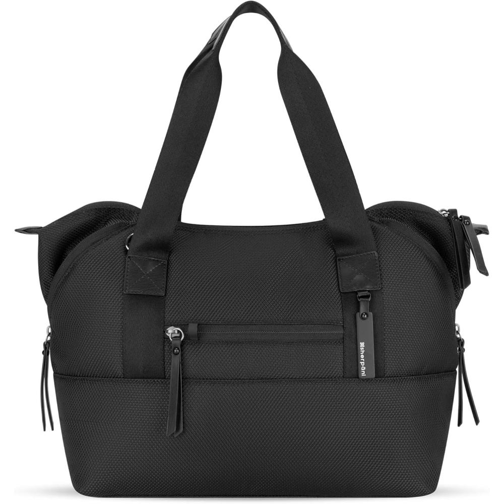 image:imageSherpani Eclipse Anti Theft Tote Bag Travel Crossbody Bag Teacher Tote 12L Shoulder Purse Handbags for WomenCarbon