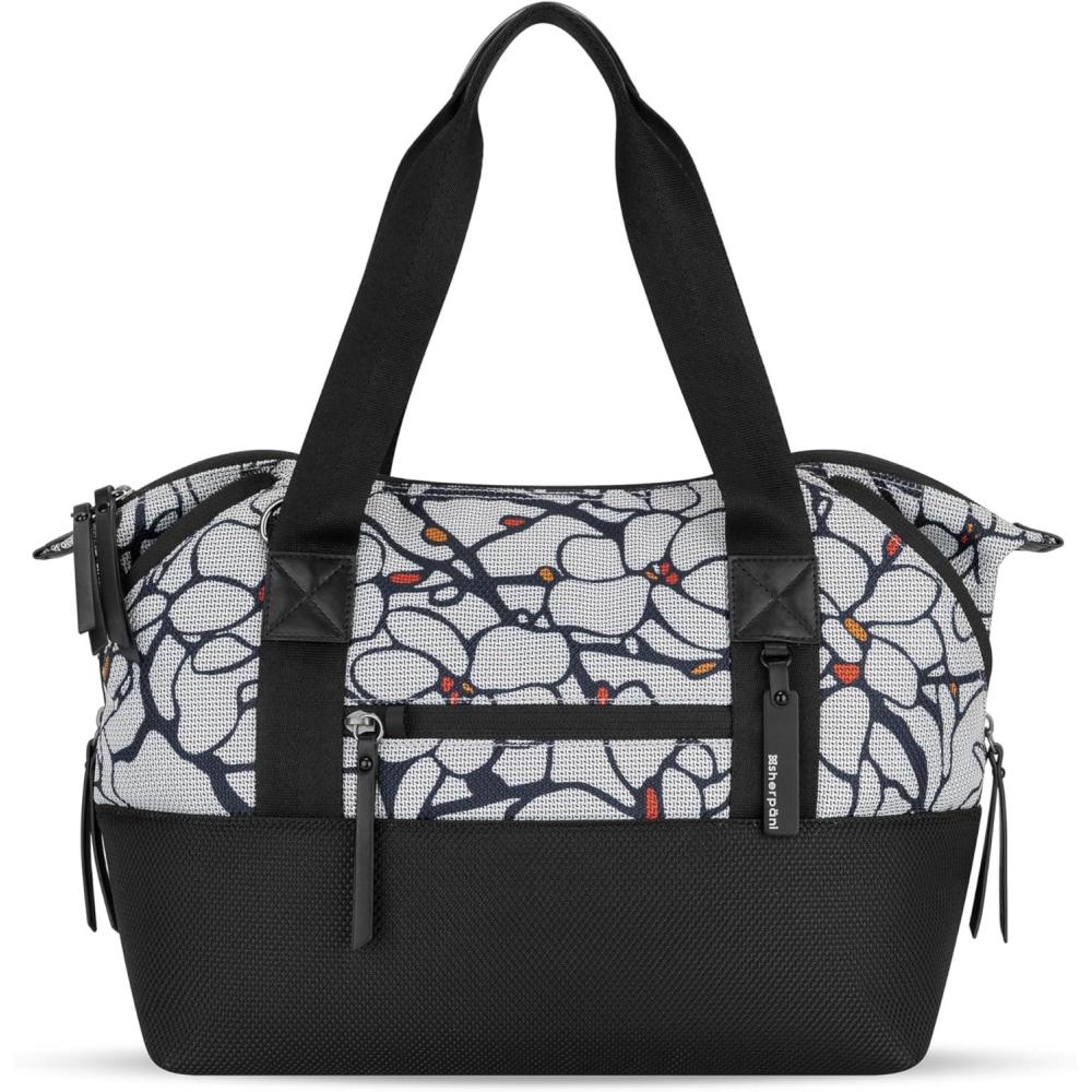 image:imageSherpani Eclipse Anti Theft Tote Bag Travel Crossbody Bag Teacher Tote 12L Shoulder Purse Handbags for WomenSakura