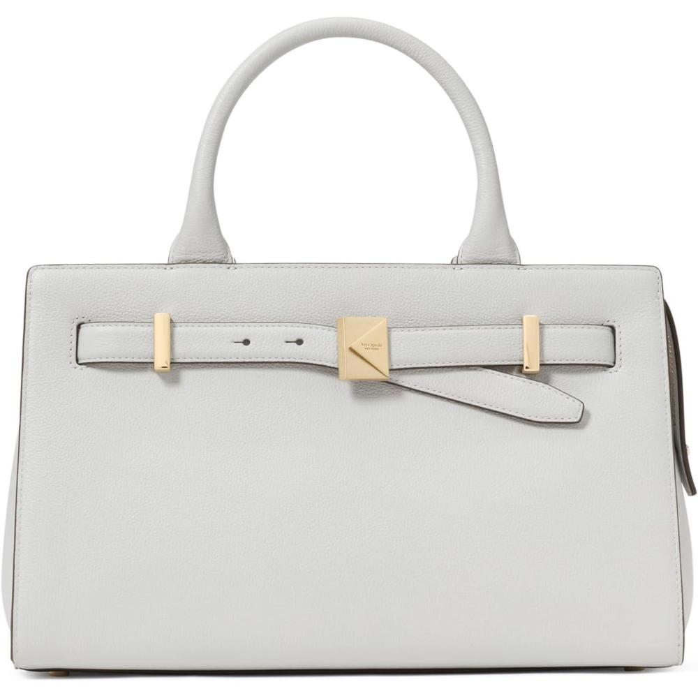 image:imagekate spade new york womens Deco Pebbled Leather Medium SatchelStone Path