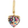 kate spade new york My Love Heart Huggies(Multi Glitter)