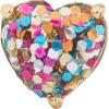 kate spade new york My Love Heart Huggies(Multi Glitter Studs)