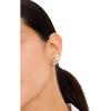 kate spade new york Precious Pansy Cluster Earrings(Green Studs)