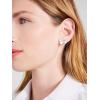 kate spade new york Precious Pansy Cluster Earrings(White Multi Studs)